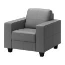 <p><i><a href="http://www.ikea.com/gb/en/products/sofas-armchairs/armchairs/skogaby-armchair-glose-bomstad-grey-art-20261633/" rel="nofollow noopener" target="_blank" data-ylk="slk:IKEA, £250;elm:context_link;itc:0;sec:content-canvas" class="link ">IKEA, £250 </a></i></p>