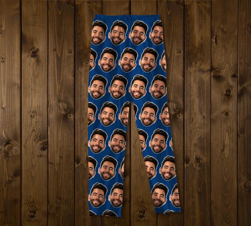 Custom Dad Face Pajama Pants