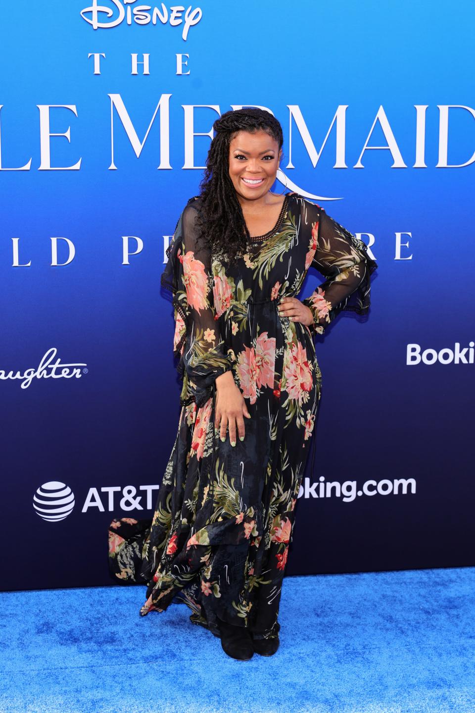 Yvette Nicole Brown attends the world premiere of Disney's "The Little Mermaid" on May 08, 2023 in Hollywood, California.