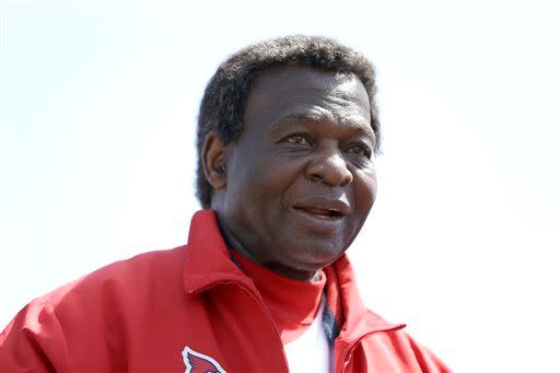 ▲紅雀名人堂球員Lou Brock。（圖／美聯社／達志影像）