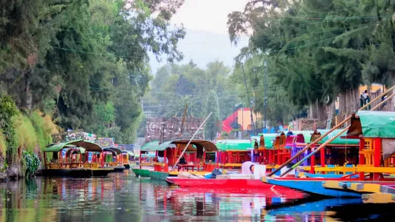 La demanda de productos agrícolas de las chinampas disminuyó enormemente