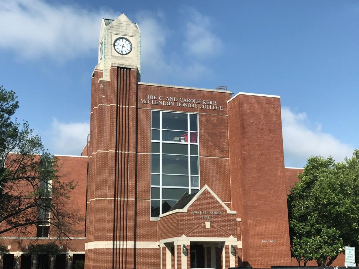 The McClendon Honors College building at OU is being renamed.