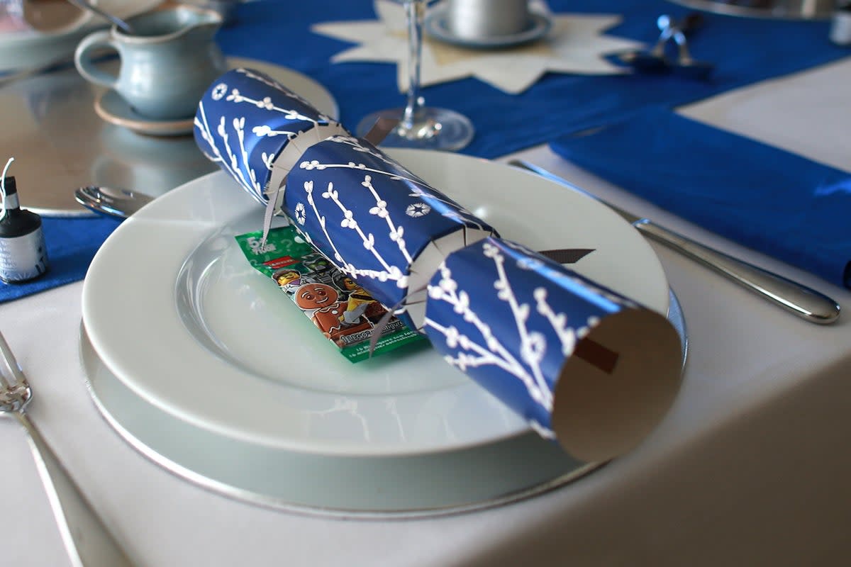 Stock photo of a Christmas cracker  (PA)