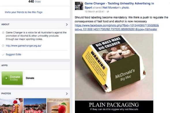 Mocked up plain packaging on burger box