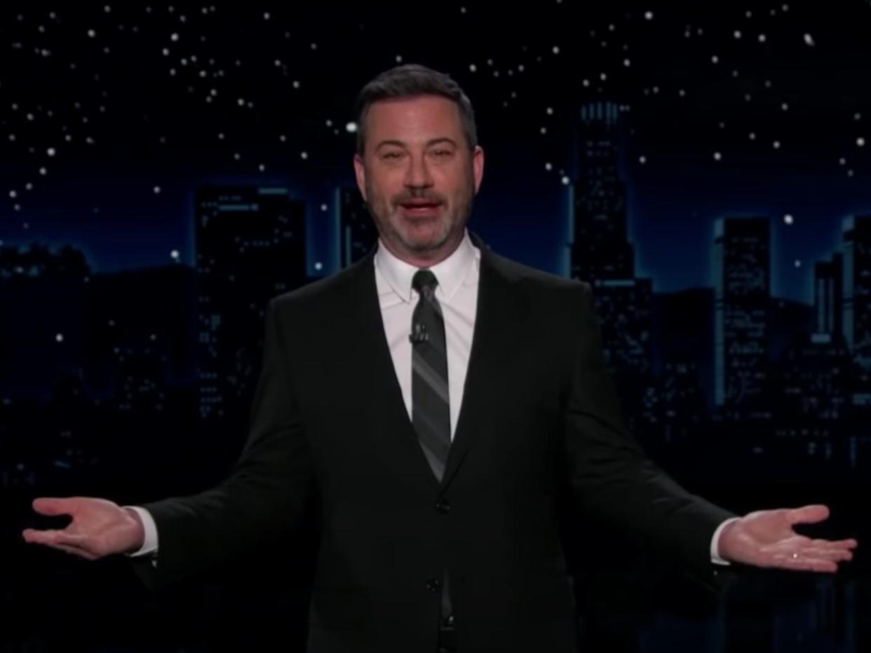 Jimmy Kimmel on  Jimmy Kimmel Live (YouTube/Jimmy Kimmel Live)