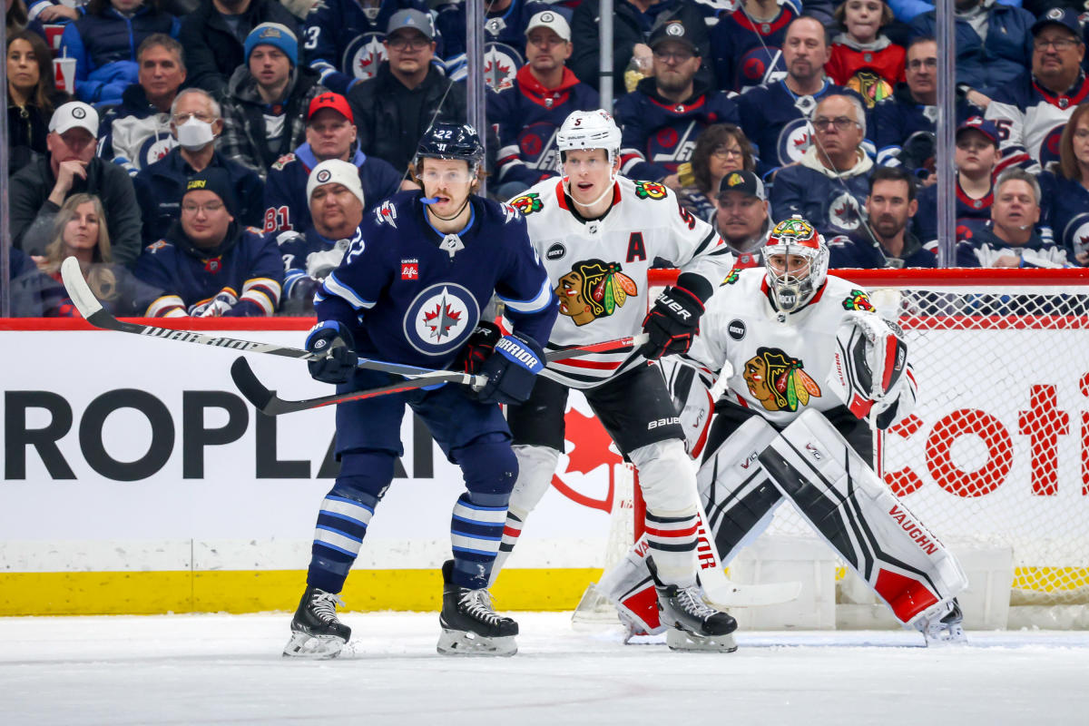 Die Blackhawks verlieren in Winnipeg den Herzensbrecher, da sie seit 15 Spielen auswärts verlieren