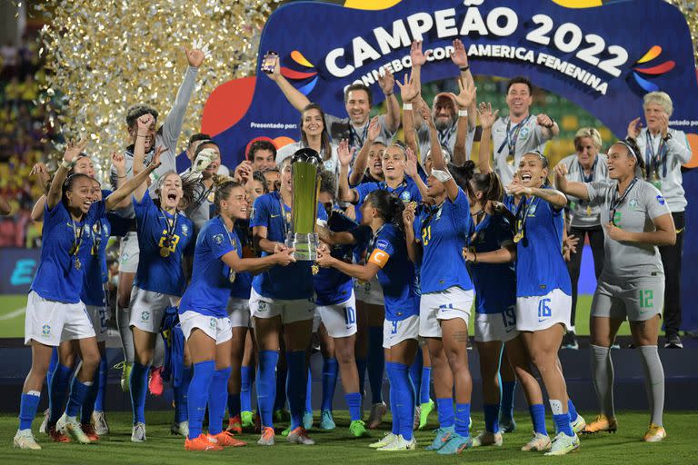 Brasil ganó ocho de las nueve copas América; solo perdió ante la Argentina en 2006