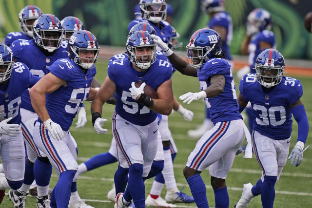 New York Giants' uniforms ranked 25th in the NFL by Touchdown Wire