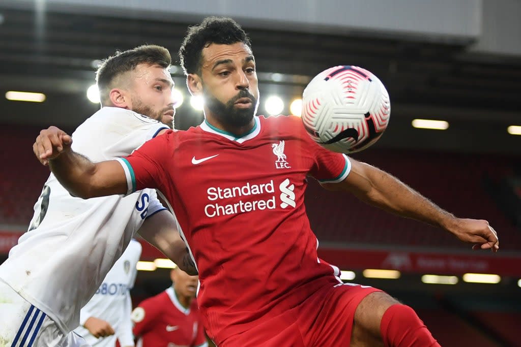 Salah scored an opening day hat-trick (POOL/AFP via Getty Images)