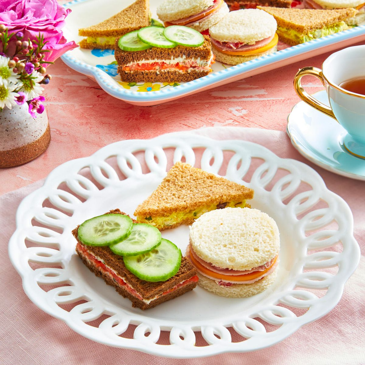 tea sandwich snack ideas