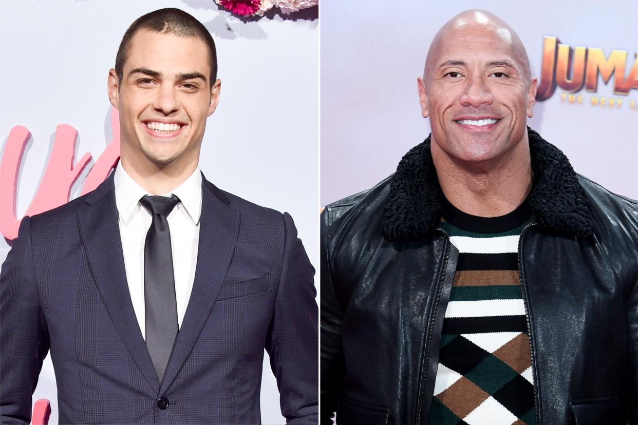 Noah Centineo, Dwayne Johnson