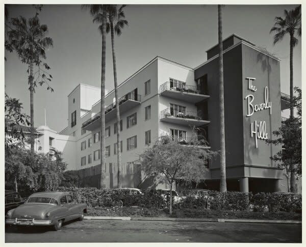 Architect Paul R. Williams designed a number of additions and renovations to the Beverly Hills Hotel in Los Angeles.