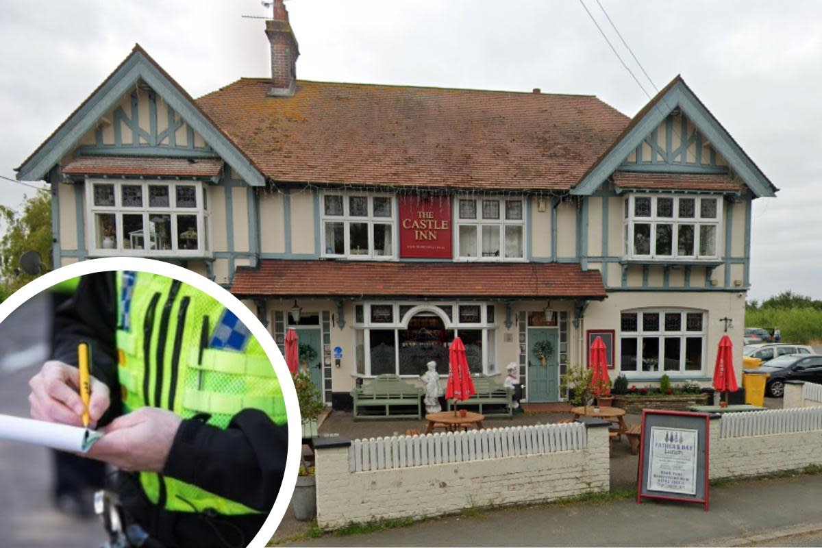 Furious customers step in to stop 'dine and dash couple' at south Essex pub <i>(Image: Castle Inn / stock image)</i>
