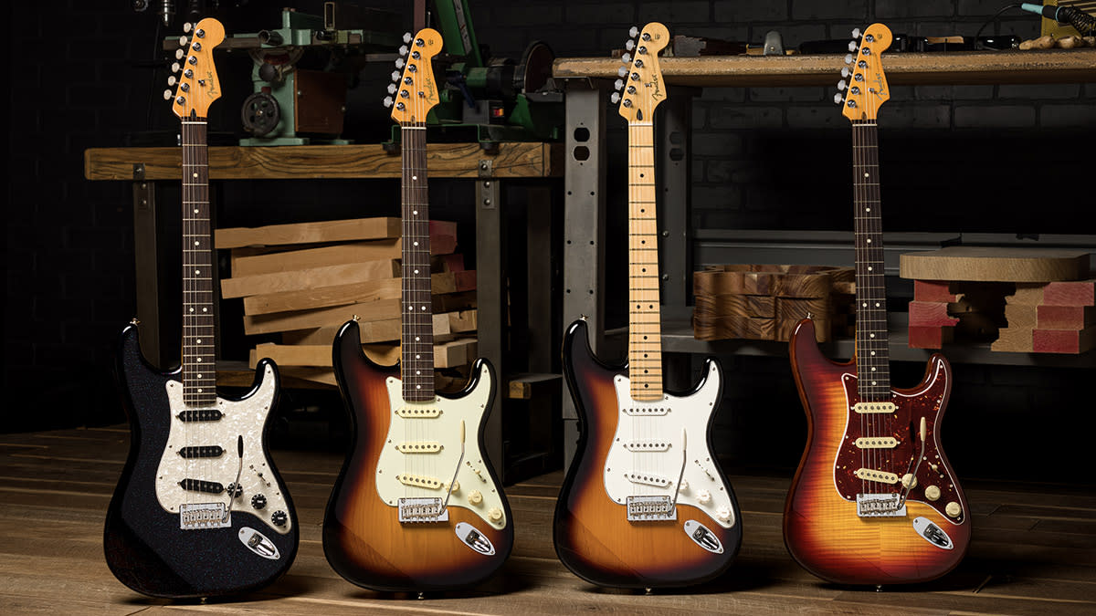  Fender 70th Anniversary Stratocasters. 