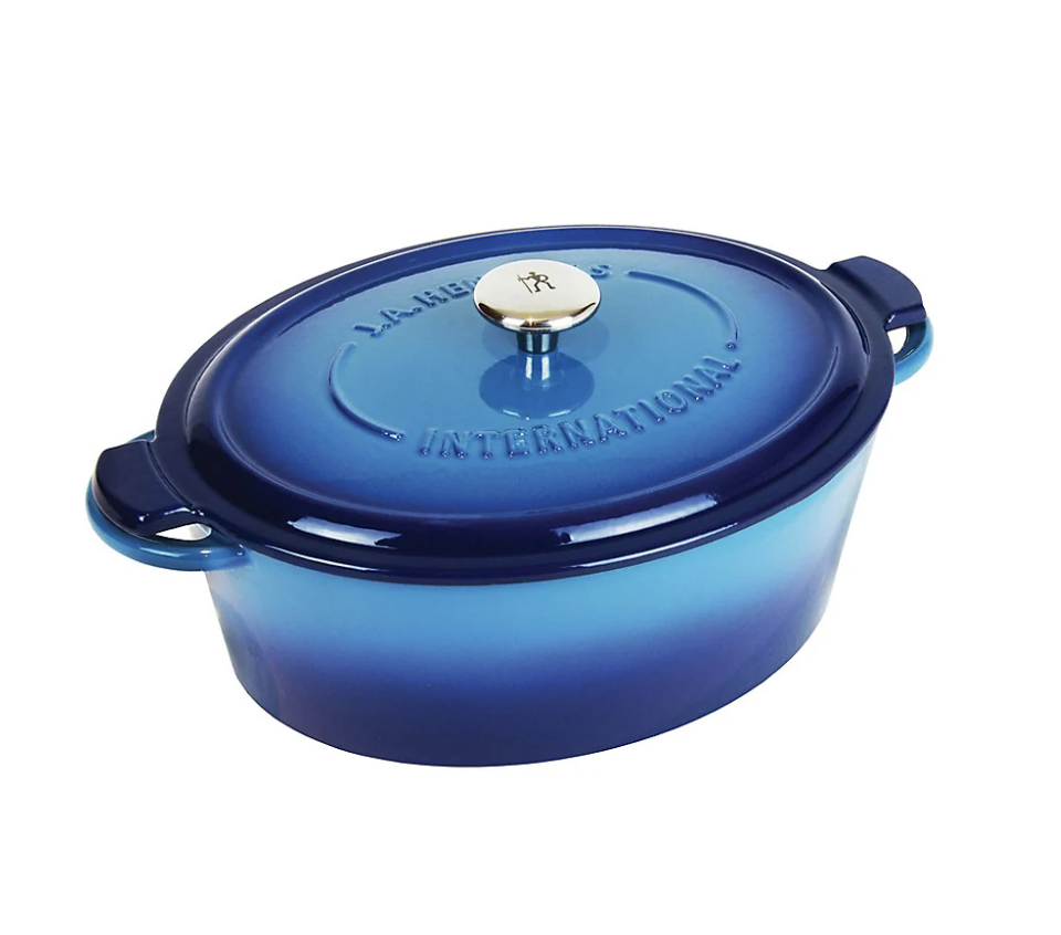 Henckels Dutch Oven in blue  (photo via The Bay)