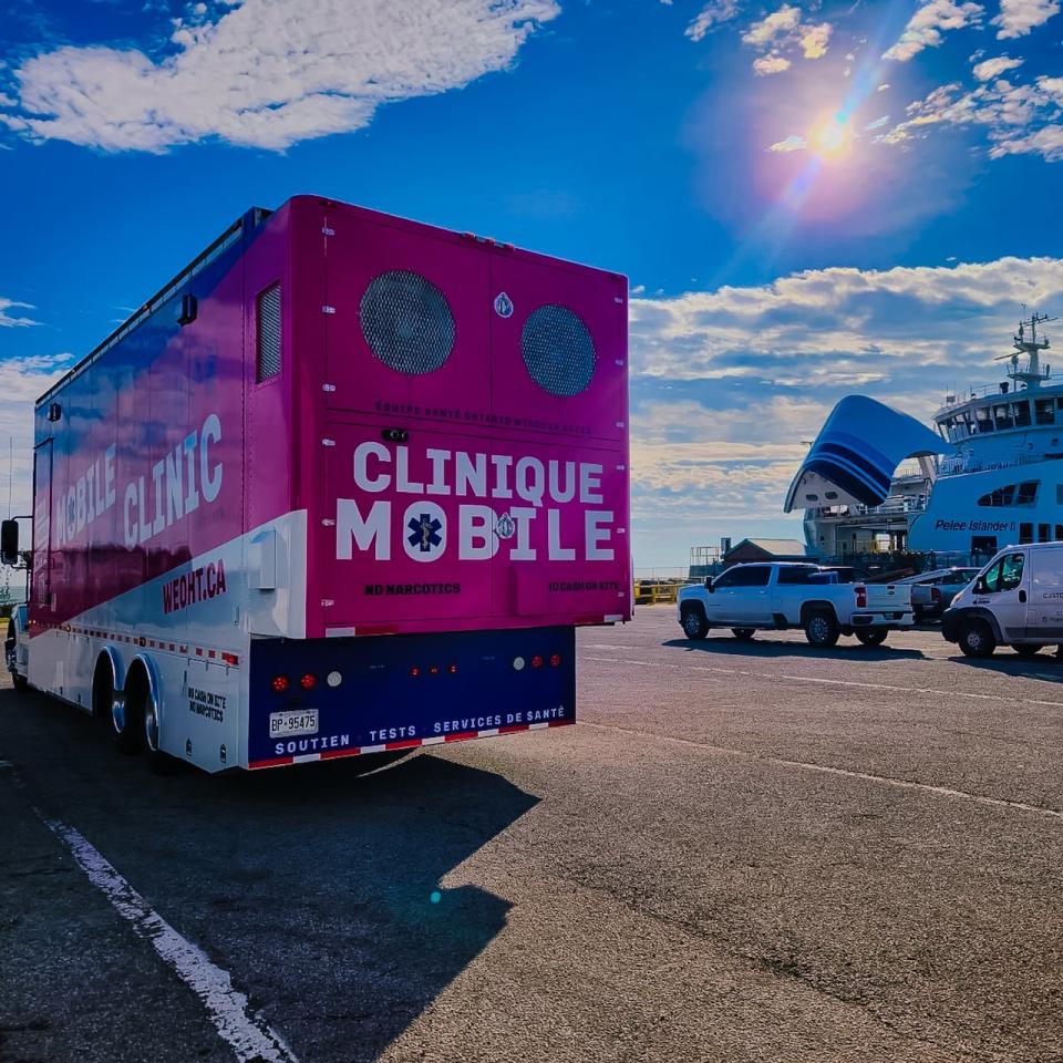 The Windsor-Essex Mobile Medical Support team will service Pelee Island residents with things like vaccines cancer screenings and health assessments. 