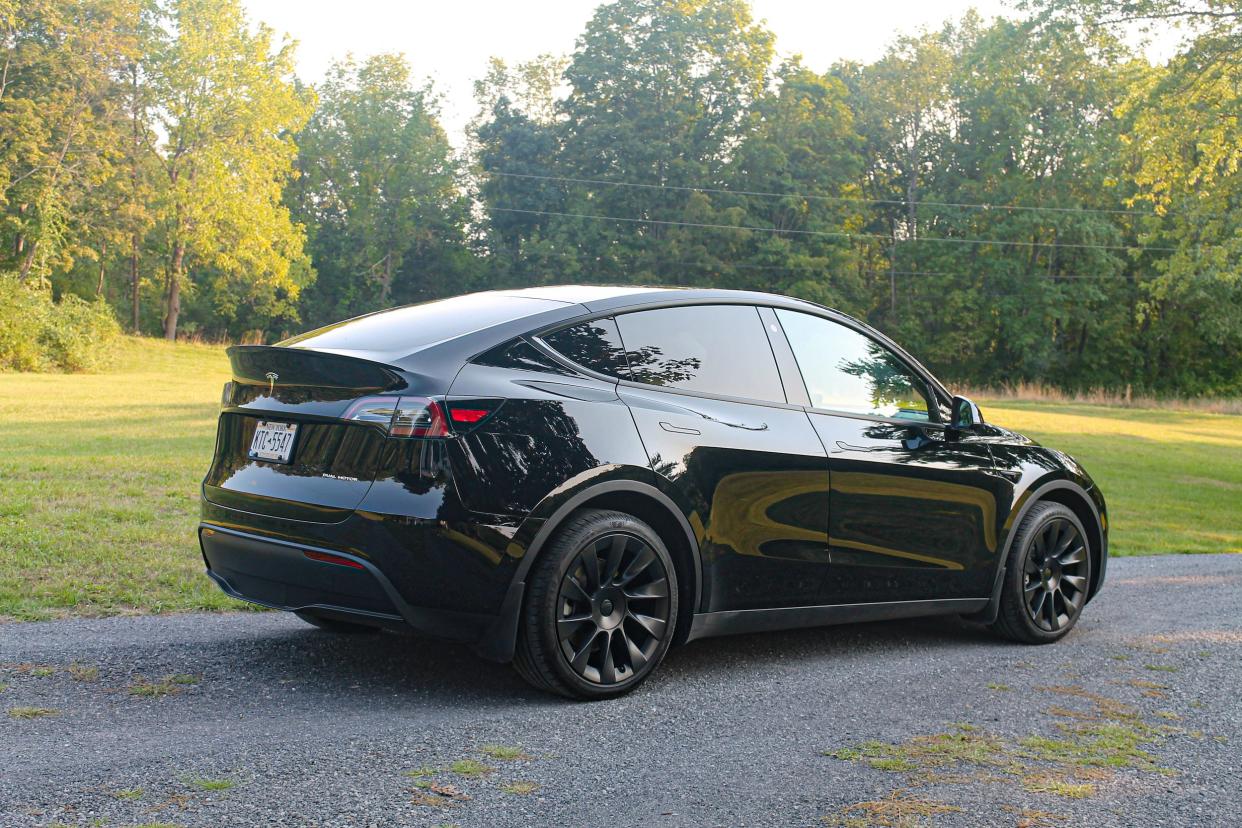 The Tesla Model Y.