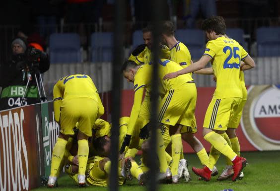 BATE have the advantage after the first leg (AP)