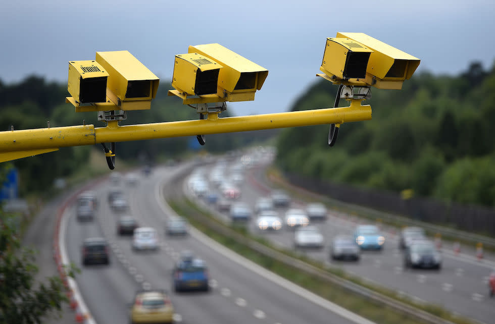 The number of drivers caught speeding is more than 160 times higher in some parts of England and Wales than others (PictureL PA)