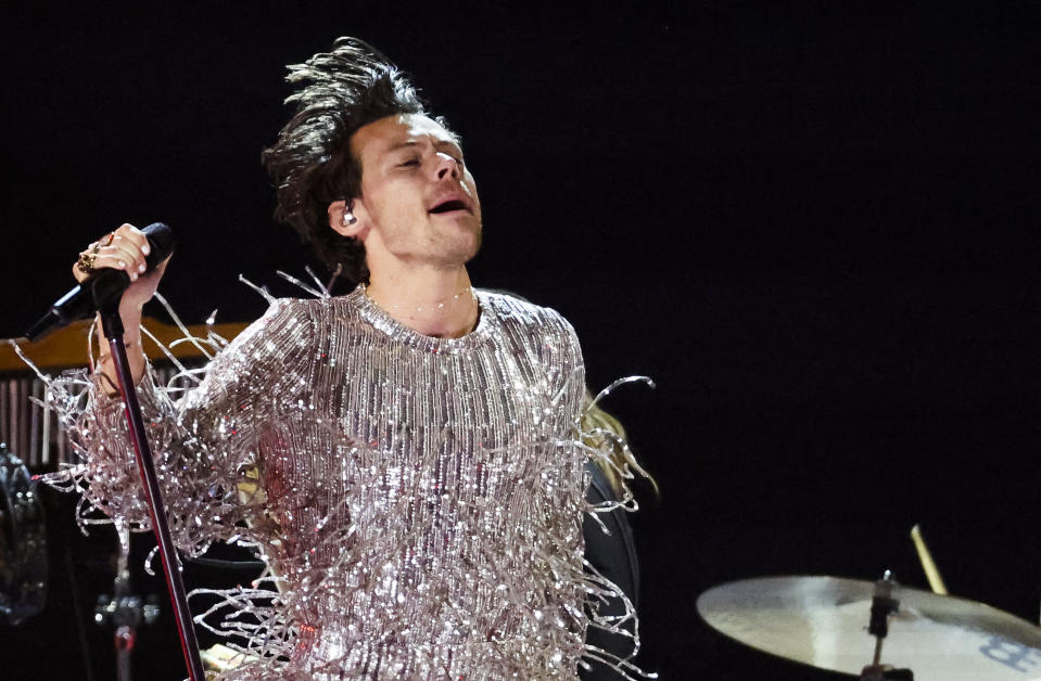 Harry Styles in seinem Element im Februar 2023. (Foto: REUTERS/Mario Anzuoni)