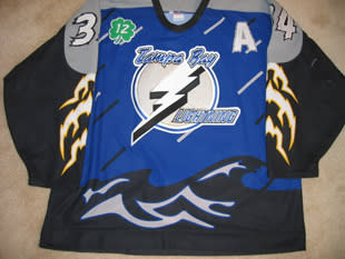 1997 tampa bay lightning jersey