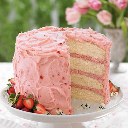 Strawberry Mousse Cake