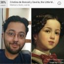 <p>L’app sembra un giochino, e talvolta infatti dà dei risultati totalmente assurdi, come questo. (foto: Google Arts & Culture App) </p>