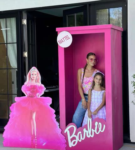 <p>Ashlee Simpson Instagram</p> Ashlee Simpson Ross and Jagger Ross at the latter's Barbie-themed 8th birthday party