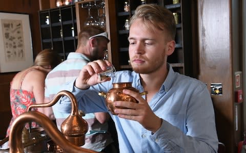  Gin making class, Tom Ough - Credit: Jay Williams/TMG