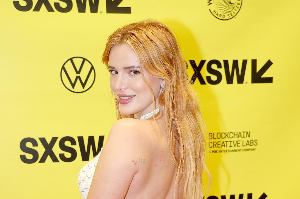 Bella Thorne attends the "Cannabis Evolution: Culture, Equity & Opportunity" panel during the 2022 SXSW Conference and Festivals at Austin Convention Center on March 19, 2022 in Austin, Texas.