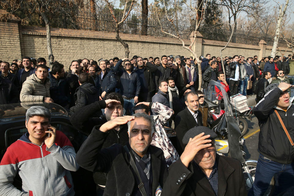 Deadly fire destroys high-rise building in Tehran, Iran