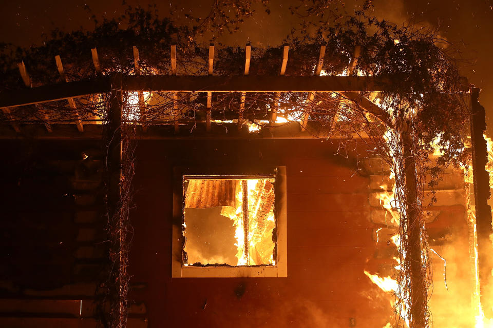 Image of the Thomas Fire