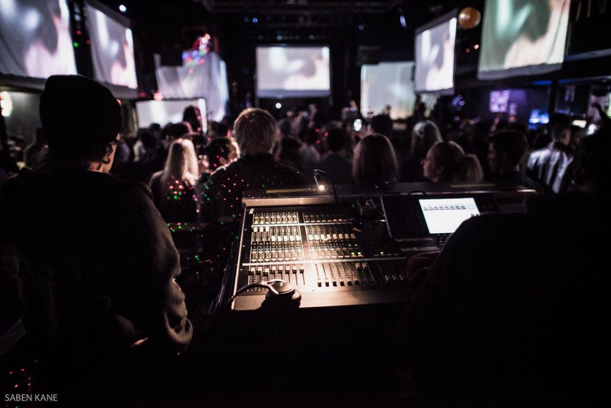 A screening of music videos at "Visual Sound Walls" during a recent Cucalorus Film Festival, which has been a champion of independent film in Wilmington for nearly 30 years.