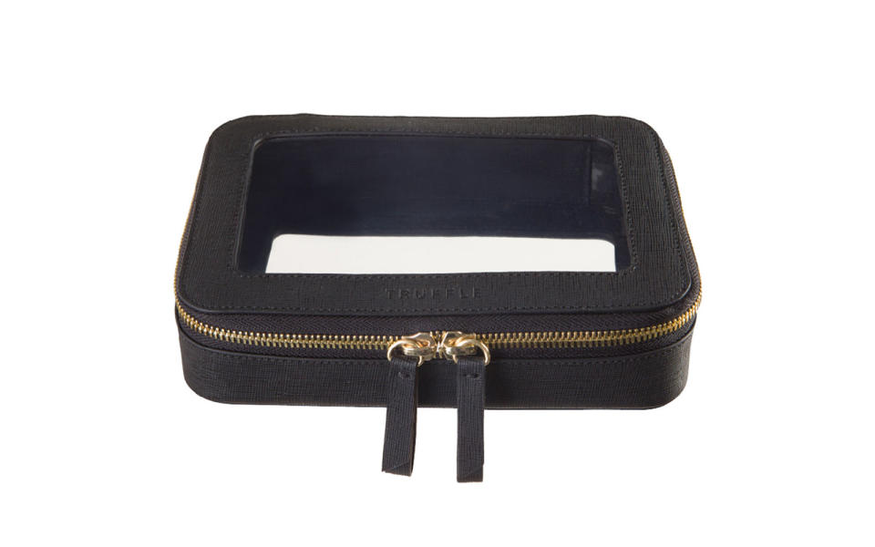 Best Leather Toiletry Bag: Truffle Clarity Jetset Case