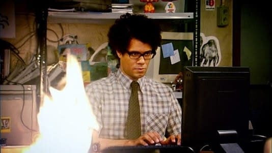 Screenshot from "The IT Crowd"