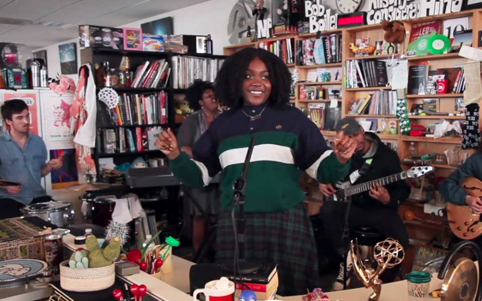 If I need to watch a Tiny Desk to clean my soul... This is the one.Noname's smooth voice matches her chill persona. She fusions rap, spoken word, and R&B well in her performance. Truly one of the most underrated artists in this generation.Watch it here.