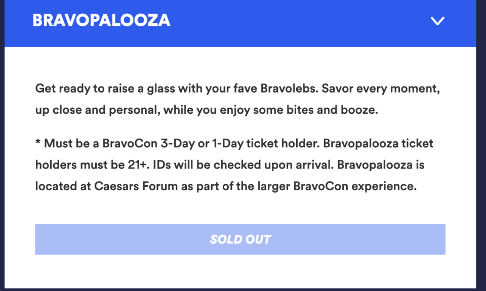 "Bravopalooza"