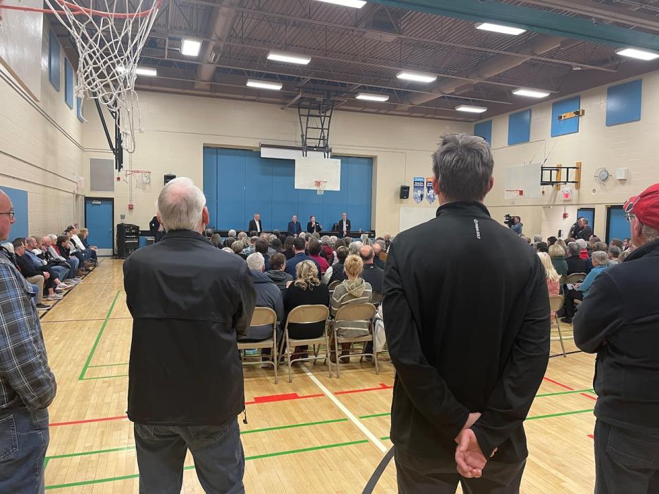 14th District.  Peter Demong will meet with hundreds of residents at Midnapore School Thursday night to hear their concerns about the City of Calgary's proposed rezoning.  (Scott Dippel/CBC - image credit)