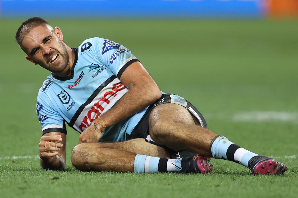 Will Kennedy, pictured here in action for the Cronulla Sharks.