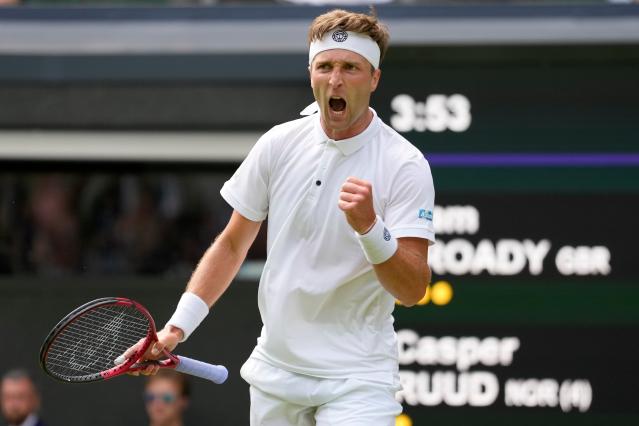 Thiem Leads Tsitsipas In Rain-Suspended Match At Wimbledon, ATP Tour