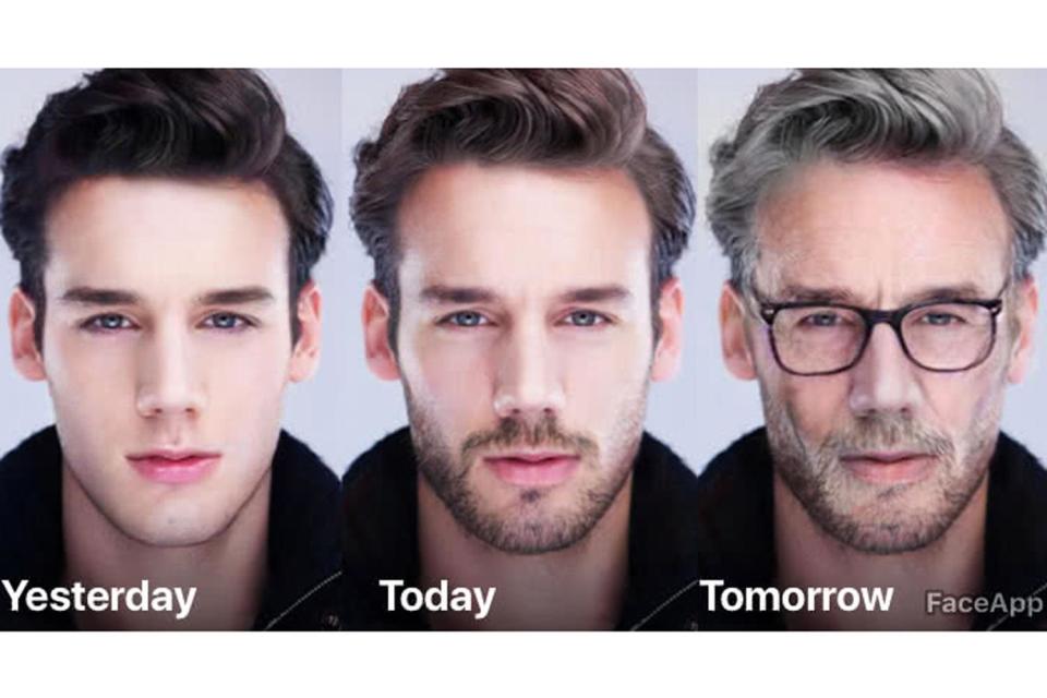 FaceApp uses AI to transform your face into what you may look like in the future (FaceApp)