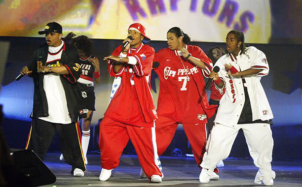 Getty Images From left: Raz-B, Lil' Fizz, J-Boog, and Omarion of B2K