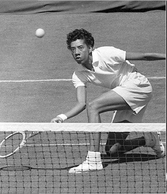 Althea Gibson, former FAMU tennis great who won Wimbledon Championship in 1957.