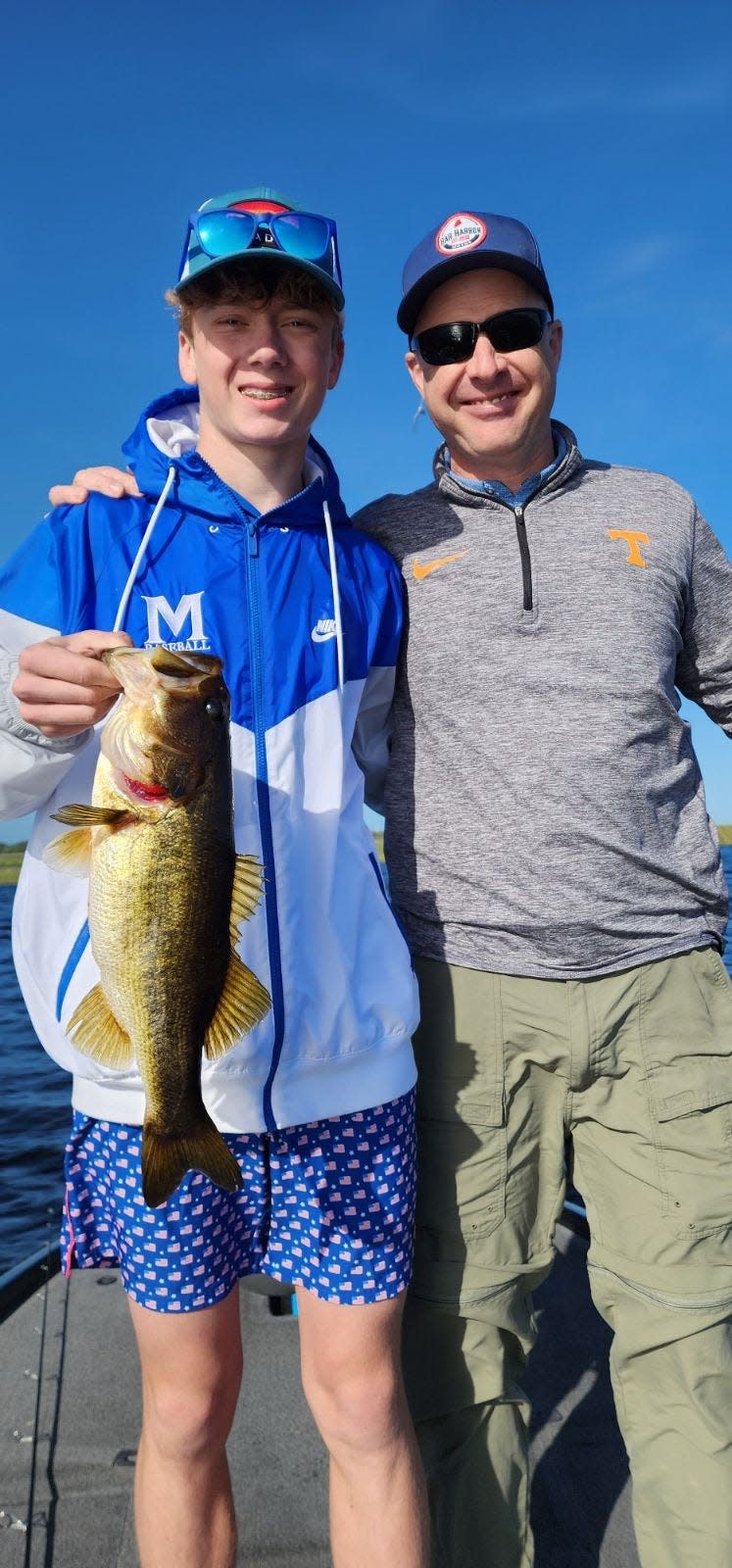 Mark and David Lichford came down from Chattanooga, Tenn., on a fishing trip with Mike Groshon from Bass Online and had a great time in Lake Toho catching bass.