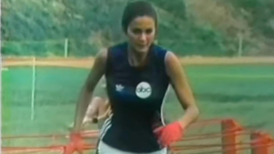 Lynda Carter on Battle of the Network Stars