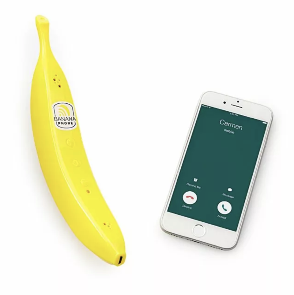 <p><a href="https://go.redirectingat.com?id=74968X1596630&url=https%3A%2F%2Fwww.uncommongoods.com%2Fproduct%2Fbluetooth-banana-phone&sref=https%3A%2F%2Fwww.delish.com%2Fholiday-recipes%2Fchristmas%2Fg37710947%2Ffunny-christmas-gifts%2F" rel="nofollow noopener" target="_blank" data-ylk="slk:Shop Now;elm:context_link;itc:0;sec:content-canvas" class="link ">Shop Now</a></p><p>Bluetooth Banana Phone</p><p>Uncommon Goods</p><p>$40.00</p>