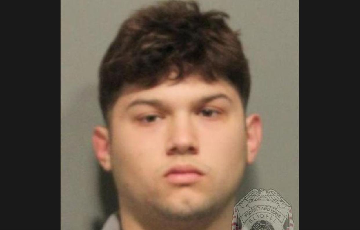 John A. Zeringue III, 18, was arrested for video voyeurism after filming up the skirt of a teacher at Slidell High School. (Photo: Slidell Police Department)