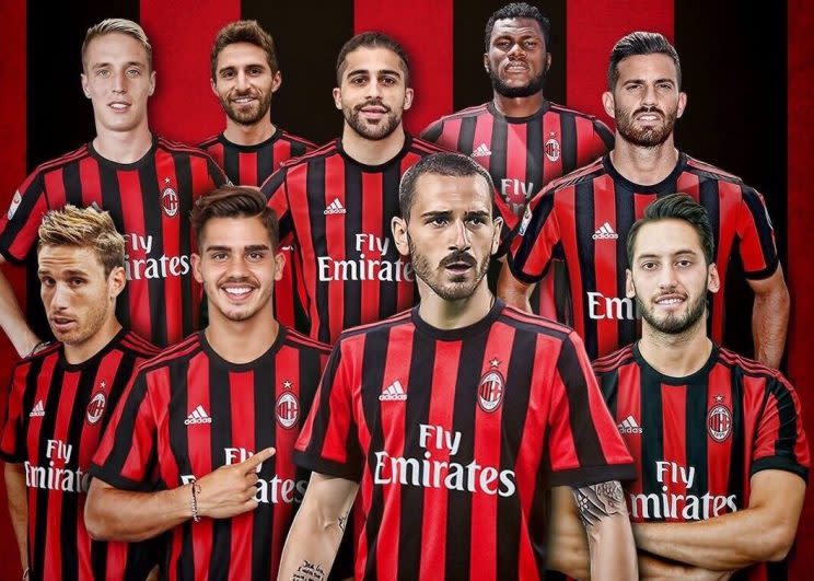 Milan-Transfers 2017/18