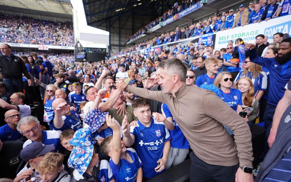 Ipswich fans hope other clubs don't look for their in-demand manager Kieran McKenna