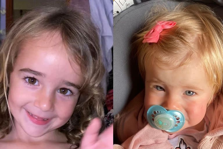 Olivia y Ana, las niñas presuntamente secuestradas por su padre en Tenerife